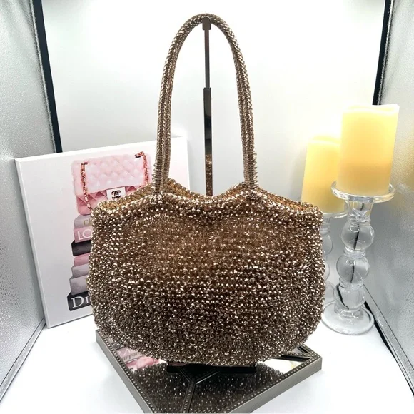 Anteprima Rare Silver/Rose Gold Tote - EUC